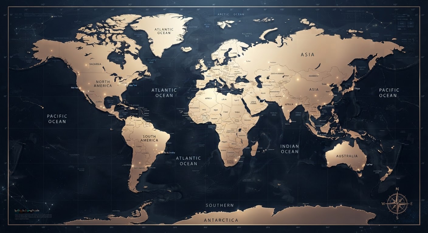 World Map Background